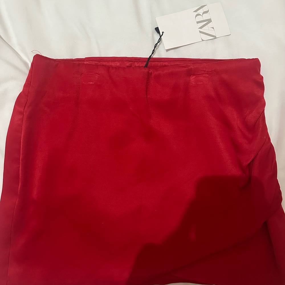 Zara Scarlet Mini Skirt